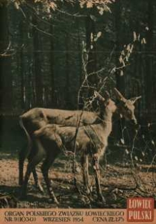 Łowiec Polski 1954 Nr9