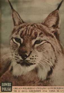 Łowiec Polski 1954 Nr12
