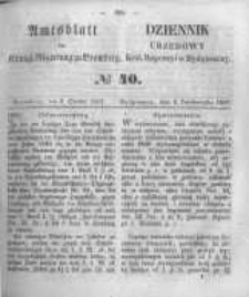 Amtsblatt der K&ouml;niglichen Preussischen Regierung zu Bromberg. 1857.10.02 No.40