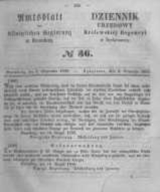 Amtsblatt der Königlichen Preussischen Regierung zu Bromberg. 1858.09.03 No.36
