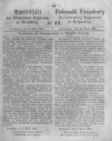 Amtsblatt der Königlichen Preussischen Regierung zu Bromberg. 1862.03.14 No.11