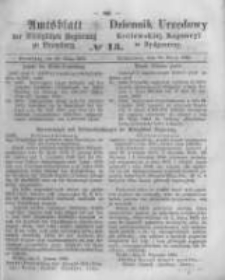 Amtsblatt der Königlichen Preussischen Regierung zu Bromberg. 1862.03.28 No.13