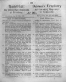 Amtsblatt der Königlichen Preussischen Regierung zu Bromberg. 1862.05.23 No.21