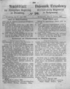 Amtsblatt der Königlichen Preussischen Regierung zu Bromberg. 1862.06.27 No.26