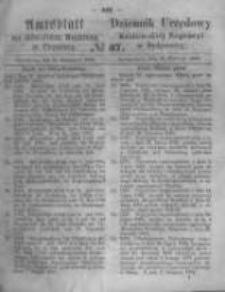 Amtsblatt der K&ouml;niglichen Preussischen Regierung zu Bromberg. 1862.09.12 No.37