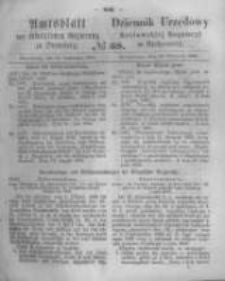 Amtsblatt der Königlichen Preussischen Regierung zu Bromberg. 1862.09.19 No.38