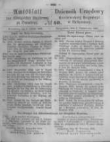 Amtsblatt der Königlichen Preussischen Regierung zu Bromberg. 1862.10.03 No.40