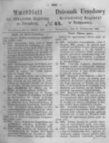 Amtsblatt der Königlichen Preussischen Regierung zu Bromberg. 1862.10.31 No.44