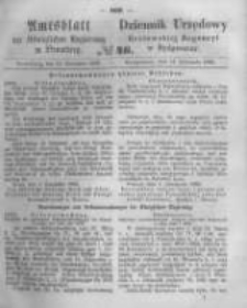 Amtsblatt der Königlichen Preussischen Regierung zu Bromberg. 1862.11.14 No.46
