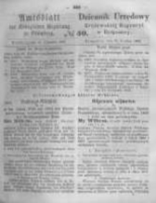 Amtsblatt der Königlichen Preussischen Regierung zu Bromberg. 1862.12.12 No.50