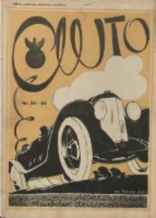 Auto: ilustrowane czasopismo sportowo-techniczne: organ Automobilklubu Polski oraz Klub&oacute;w Afiliowanych: revue sportive et technique de l' automobile: organe officiel de l'Automobile-Club de Pologne et des clubs afili&eacute;s 1925.12.20 R.4 Nr23/24