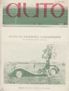 Auto: miesięcznik: organ Automobilklubu Polski oraz Klub&oacute;w Afiljowanych: organe officiel de l'AutomobilKlub Polski des clubs afili&eacute;s 1931 czerwiec Nr6