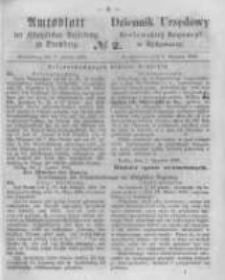 Amtsblatt der Königlichen Preussischen Regierung zu Bromberg. 1863.01.09 No.2
