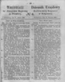 Amtsblatt der K&ouml;niglichen Preussischen Regierung zu Bromberg. 1863.01.16 No.3