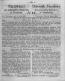 Amtsblatt der Königlichen Preussischen Regierung zu Bromberg. 1863.03.13 No.11