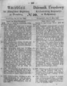 Amtsblatt der Königlichen Preussischen Regierung zu Bromberg. 1863.05.17 No.20