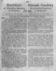 Amtsblatt der Königlichen Preussischen Regierung zu Bromberg. 1863.06.19 No.25