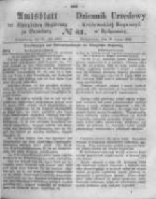 Amtsblatt der Königlichen Preussischen Regierung zu Bromberg. 1863.07.31 No.31