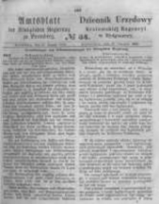 Amtsblatt der K&ouml;niglichen Preussischen Regierung zu Bromberg. 1863.08.21 No.34