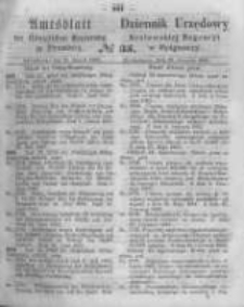 Amtsblatt der K&ouml;niglichen Preussischen Regierung zu Bromberg. 1863.08.28 No.35