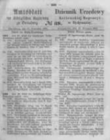 Amtsblatt der Königlichen Preussischen Regierung zu Bromberg. 1863.09.18 No.38