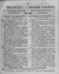 Amtsblatt der K&ouml;niglichen Preussischen Regierung zu Bromberg. 1863.11.06 No.45