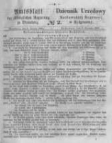 Amtsblatt der Königlichen Preussischen Regierung zu Bromberg. 1864.01.08 No.2