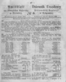 Amtsblatt der Königlichen Preussischen Regierung zu Bromberg. 1864.01.15 No.3