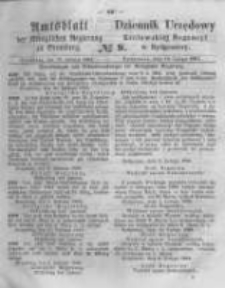 Amtsblatt der Königlichen Preussischen Regierung zu Bromberg. 1864.02.19 No.8