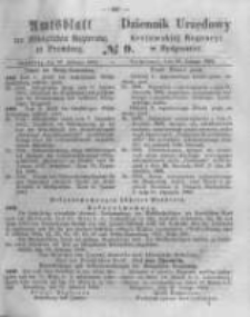 Amtsblatt der Königlichen Preussischen Regierung zu Bromberg. 1864.02.26 No.9