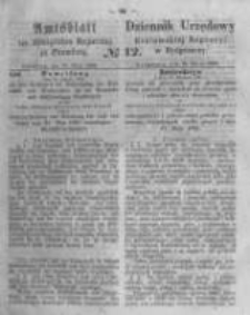 Amtsblatt der Königlichen Preussischen Regierung zu Bromberg. 1864.03.18 No.12