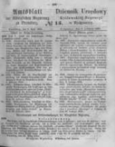 Amtsblatt der Königlichen Preussischen Regierung zu Bromberg. 1864.04.08 No.15