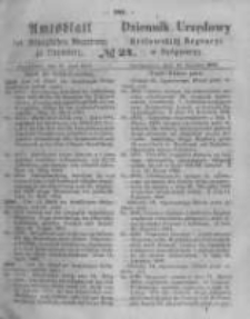 Amtsblatt der K&ouml;niglichen Preussischen Regierung zu Bromberg. 1864.06.10 No.24