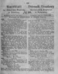 Amtsblatt der Königlichen Preussischen Regierung zu Bromberg. 1864.06.24 No.26