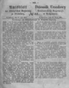 Amtsblatt der Königlichen Preussischen Regierung zu Bromberg. 1864.07.29 No.31