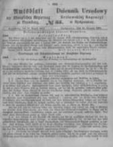 Amtsblatt der Königlichen Preussischen Regierung zu Bromberg. 1864.08.26 No.35