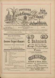 Posener Ausstellungs-Zeitung: Offizielles Organ der Provinzial-Gewerbe-Ausstellung 1895.07.03 Nr39