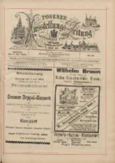 Posener Ausstellungs-Zeitung: Offizielles Organ der Provinzial-Gewerbe-Ausstellung 1895.07.07 Nr43