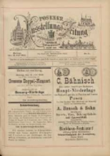 Posener Ausstellungs-Zeitung: Offizielles Organ der Provinzial-Gewerbe-Ausstellung 1895.07.15 Nr51