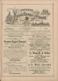 Posener Ausstellungs-Zeitung: Offizielles Organ der Provinzial-Gewerbe-Ausstellung 1895.07.23 Nr59