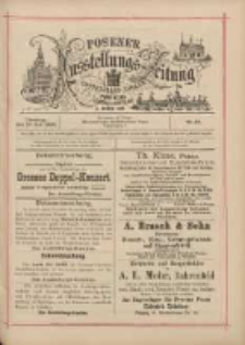 Posener Ausstellungs-Zeitung: Offizielles Organ der Provinzial-Gewerbe-Ausstellung 1895.07.23 Nr59