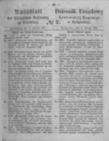 Amtsblatt der Königlichen Preussischen Regierung zu Bromberg. 1865.02.17 No.7