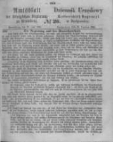 Amtsblatt der Königlichen Preussischen Regierung zu Bromberg. 1865.06.30 No.26