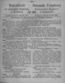 Amtsblatt der Königlichen Preussischen Regierung zu Bromberg. 1865.09.29 No.39