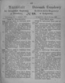 Amtsblatt der Königlichen Preussischen Regierung zu Bromberg. 1865.12.08 No.49