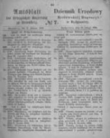 Amtsblatt der Königlichen Preussischen Regierung zu Bromberg. 1866.02.16 No.7