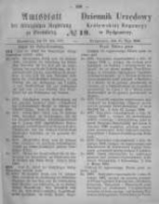 Amtsblatt der Königlichen Preussischen Regierung zu Bromberg. 1866.05.11 No.19