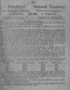 Amtsblatt der Königlichen Preussischen Regierung zu Bromberg. 1866.09.07 No.36