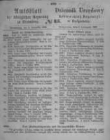 Amtsblatt der Königlichen Preussischen Regierung zu Bromberg. 1866.11.09 No.45