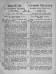 Amtsblatt der Königlichen Preussischen Regierung zu Bromberg. 1869.01.08 No.2